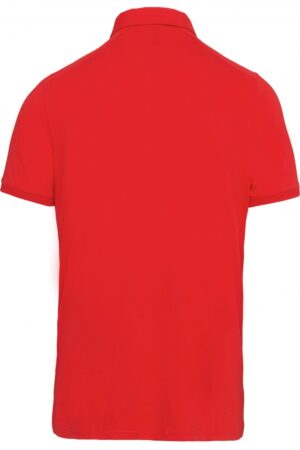 K262 Herenpolo Korte Mouwen Van Jersey Rood