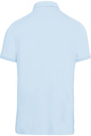 K262 Herenpolo Korte Mouwen Van Jersey Sky Blue