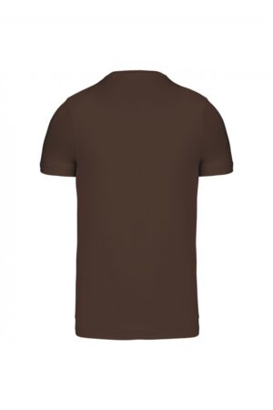 K356 T-shirt Ronde Hals Korte Mouwen Chocolate