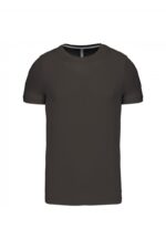 K356 T-shirt Ronde Hals Korte Mouwen Dark Grey