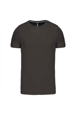 K356 T-shirt Ronde Hals Korte Mouwen Dark Grey