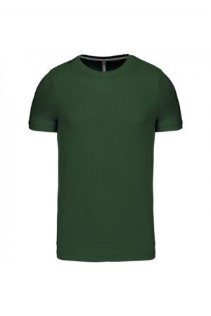 K356 T-shirt Ronde Hals Korte Mouwen Forest Green