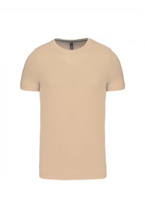 K356 T-shirt Ronde Hals Korte Mouwen Light Sand