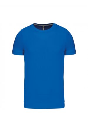 K356 T-shirt Ronde Hals Korte Mouwen Light Royal Blue