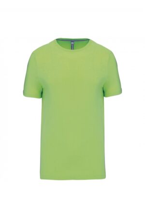 K356 T-shirt Ronde Hals Korte Mouwen Lime