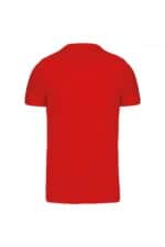 k356 T-shirt Ronde Hals Korte Mouwen Rood