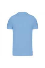 k356 T-shirt Ronde Hals Korte Mouwen Sky Blue