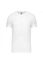 K356 T-shirt Ronde Hals Korte Mouwen Wit