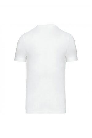 K356 T-shirt Ronde Hals Korte Mouwen Wit