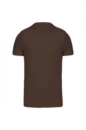 K357 T-shirt V-Hals Korte Mouwen Chocolate