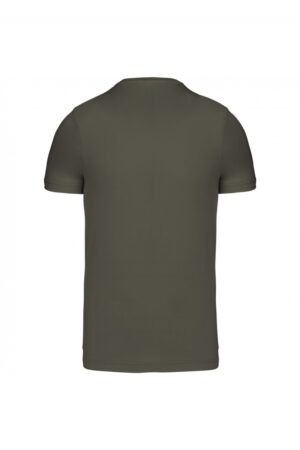 K357 T-shirt V-Hals Korte Mouwen Dark Khaki