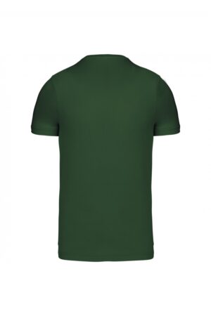 K357 T-shirt V-Hals Korte Mouwen Forest Green