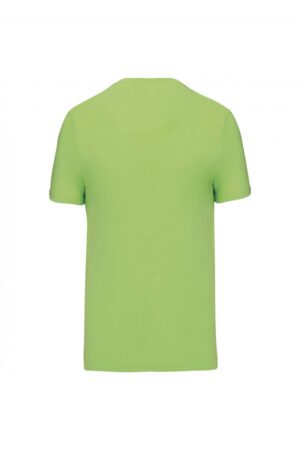 K357 T-shirt V-Hals Korte Mouwen Lime