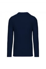K358 T-shirt V-Hals Lange Mouwen Navy