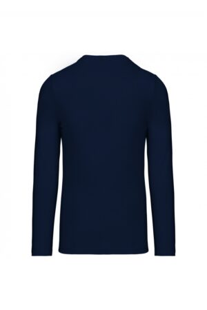 K358 T-shirt V-Hals Lange Mouwen Navy