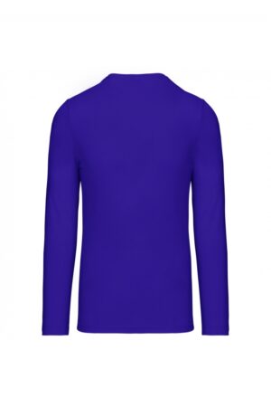 K358 T-shirt V-Hals Lange Mouwen Purple