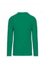 K359 T-shirt Ronde Hals Lange Mouwen Kelly Green