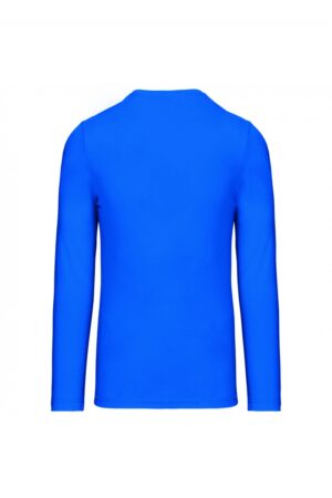 K359 T-shirt Ronde Hals Lange Mouwen Light Royal Blue