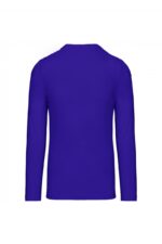 K359 T-shirt Ronde Hals Lange Mouwen Purple