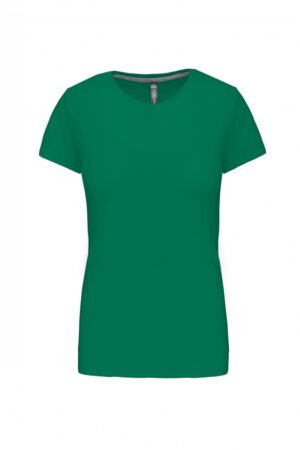 K380 Dames T-shirt Ronde Hals Korte Mouwen Kelly Green