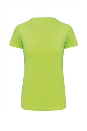 K380 Dames T-shirt Ronde Hals Korte Mouwen Lime