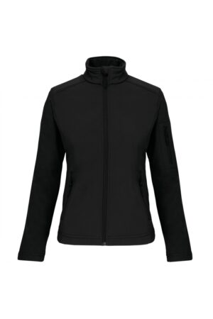 K400 Dames Softshell Jas Zwart