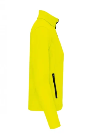 K400 Dames Softshell Jas Fluorescent Yellow