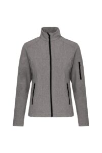 K400 Dames Softshell Jas Marl Grey