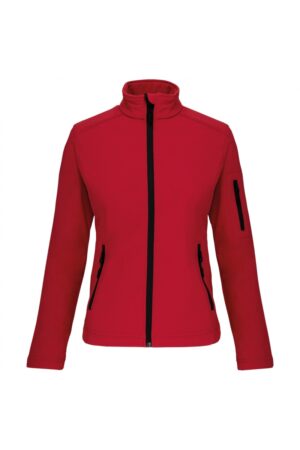 K400 Dames Softshell Jas Rood