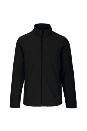 K401 Softshell Jas Zwart