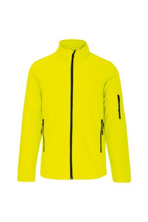 K401 Softshell Jas Fluorescent Yellow