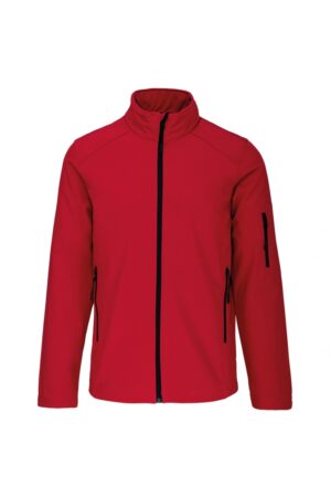 K401 Softshell Jas Rood