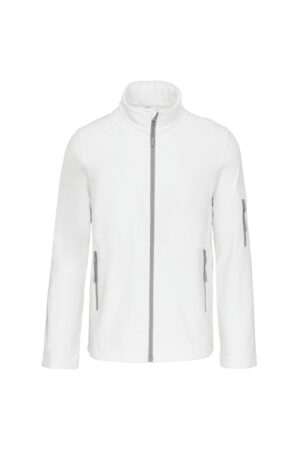 K401 Softshell Jas Wit