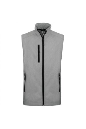 K403 Softshell Bodywarmer Marl Grey