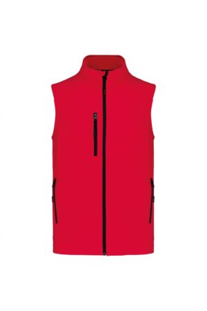 K403 Softshell Bodywarmer Rood