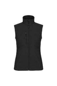 K404 Dames Softshell Bodywarmer Zwart