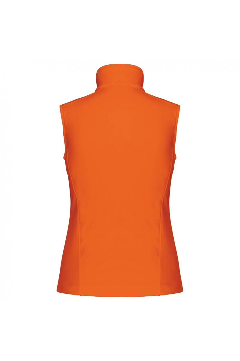 K404 Dames Softshell Bodywarmer Fluorescent Orange