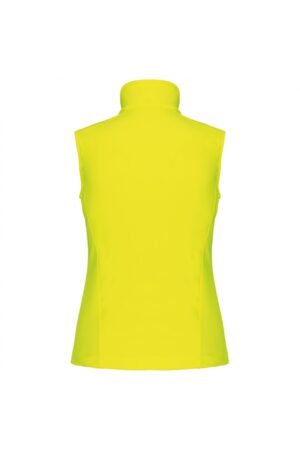 K404 Dames Softshell Bodywarmer Fluorescent Yellow