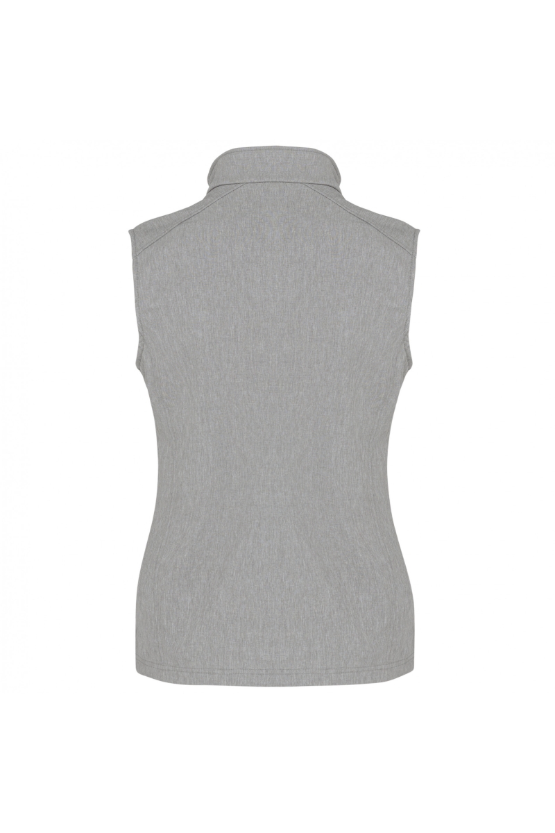 K404 Dames Softshell Bodywarmer Marl Grey