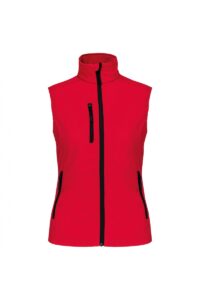 K404 Dames Softshell Bodywarmer Red