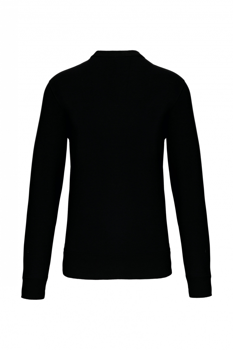 K442 Sweater Met Ronde Hals Zwart