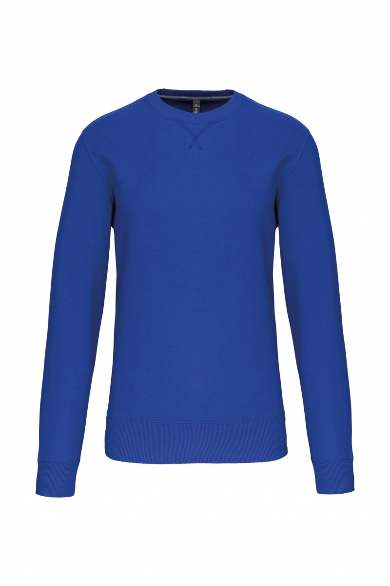 K442 Sweater Met Ronde Hals Light Royal Blue