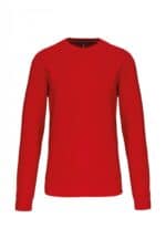 K442 Sweater Met Ronde Hals Rood