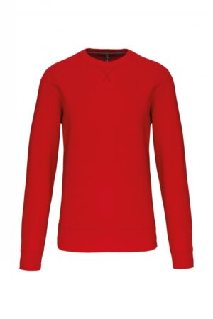 K442 Sweater Met Ronde Hals Rood