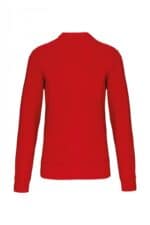 K442 Sweater Met Ronde Hals Rood