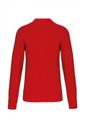 K442 Sweater Met Ronde Hals Rood