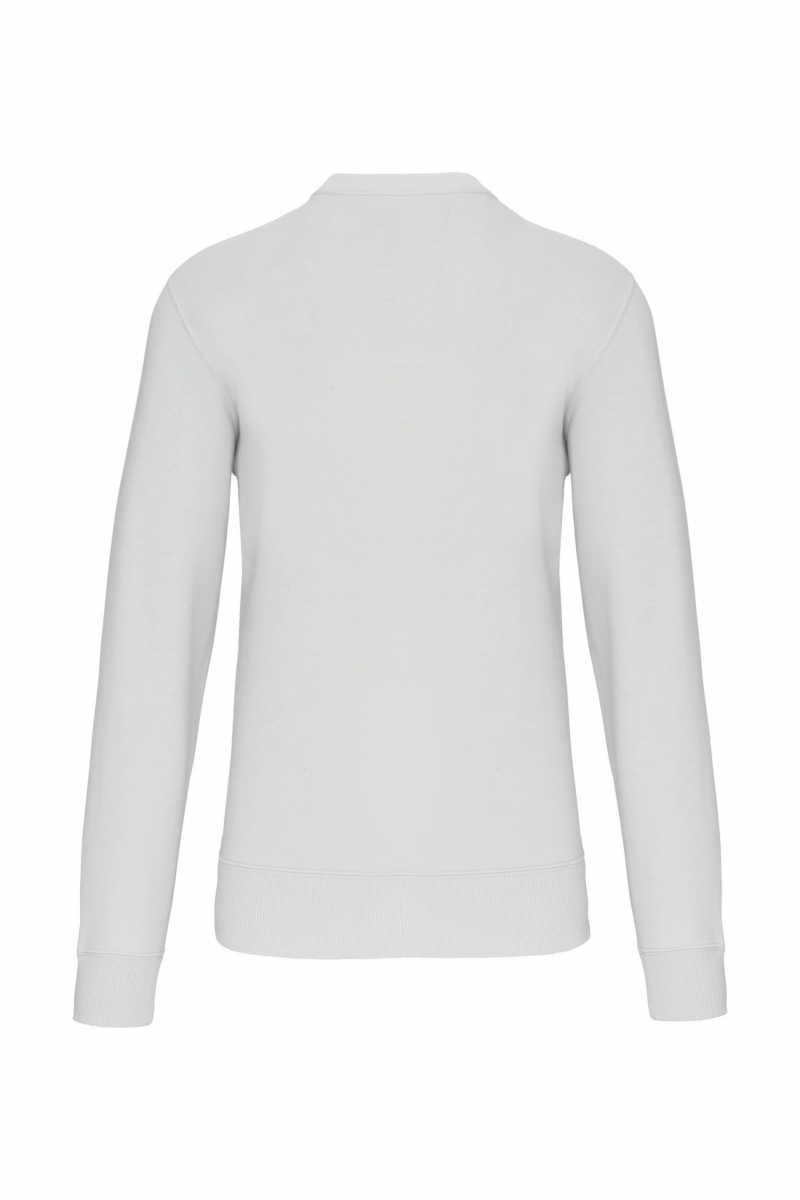 K442 Sweater Met Ronde Hals Wit