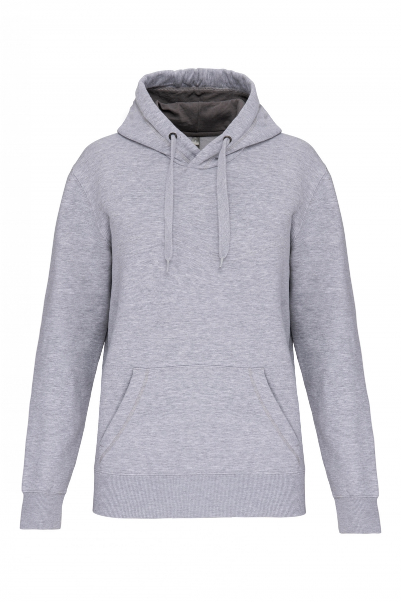 K443 Hooded Sweatshirt Oxford Grey