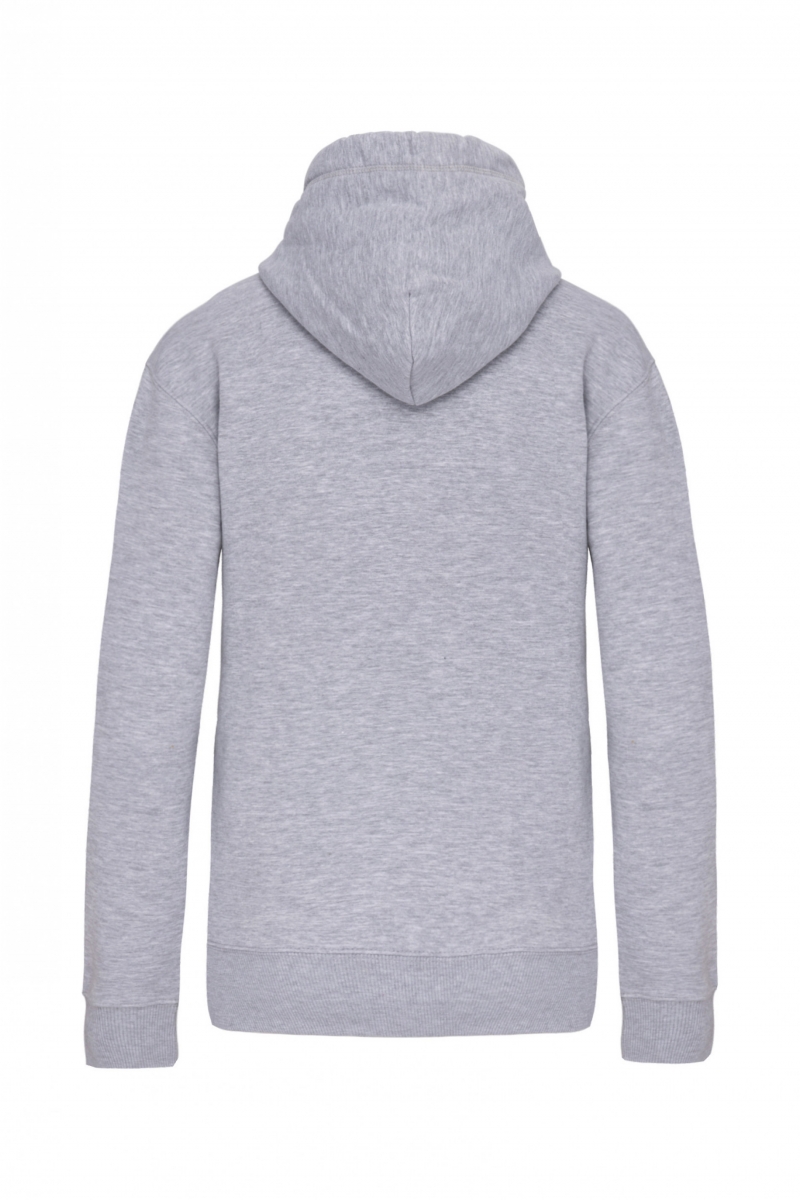 K443 Hooded Sweatshirt Oxford Grey