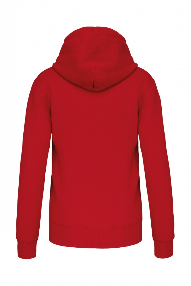 K443 Hooded Sweatshirt Rood